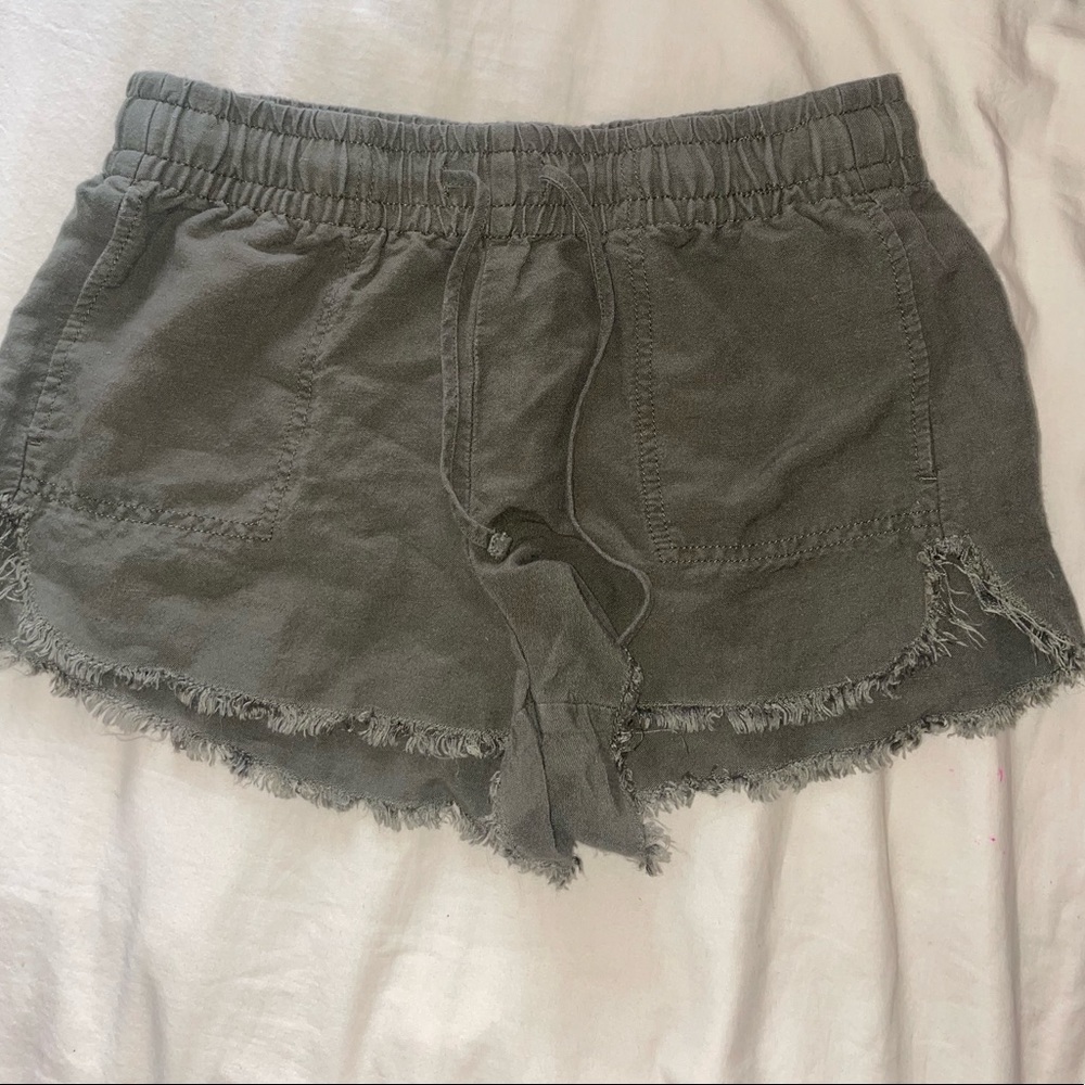Express Linen Beachy Shorts
